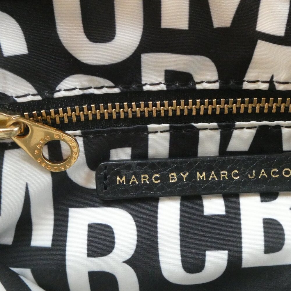 MARC by MARC JACOBS Classic Q Percy Flap Crossbody, Black Leather - Picture 10 of 15